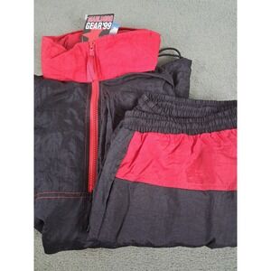 Vintage 90s Marlboro Gear '99 Nylon Windbreaker Track Suit L Brand New With Tags